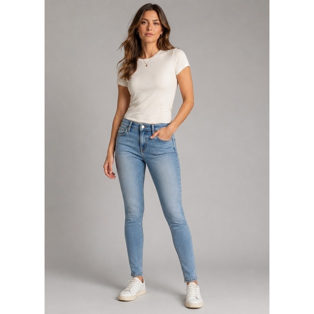 Gap 1969 Legging Jean Womens 24‎ / 00 Blue Light Wash Skinny Stretch
